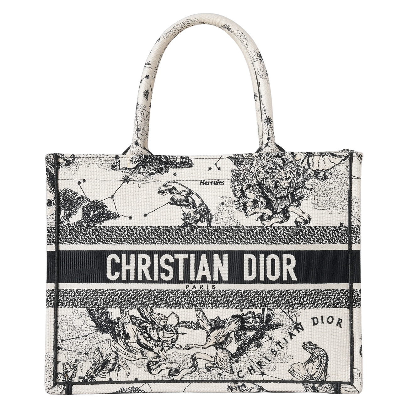 CHRISTIAN DIOR(USED)디올 조디악 북토트 미듐